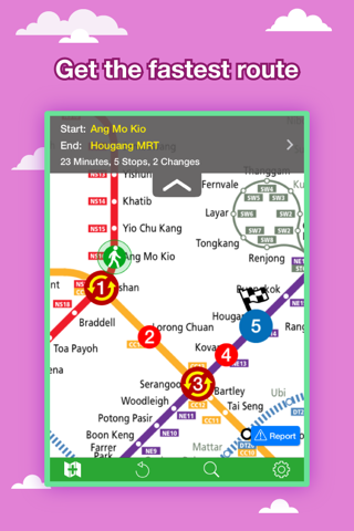 Скриншот из Singapore City Maps - Discover SIN with MRT,Guides
