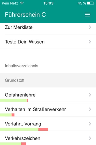 Führerschein C screenshot 3
