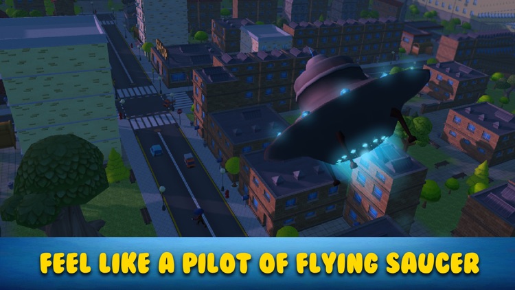 Cartoon Aliens Invasion: UFO Swarm Simulator Full