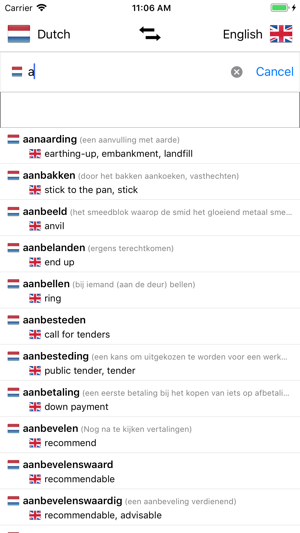 Dutch/English Dictionary(圖1)-速報App