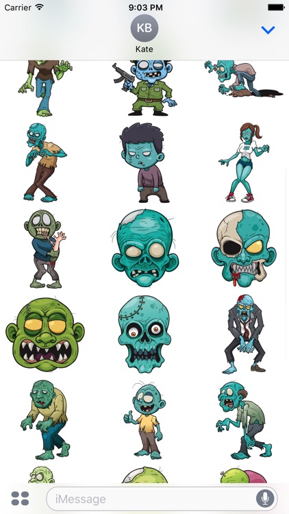 Zombistickers