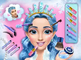Captura de Pantalla 4 Princess Gloria Ice Salon - Frozen Beauty Makeover iphone