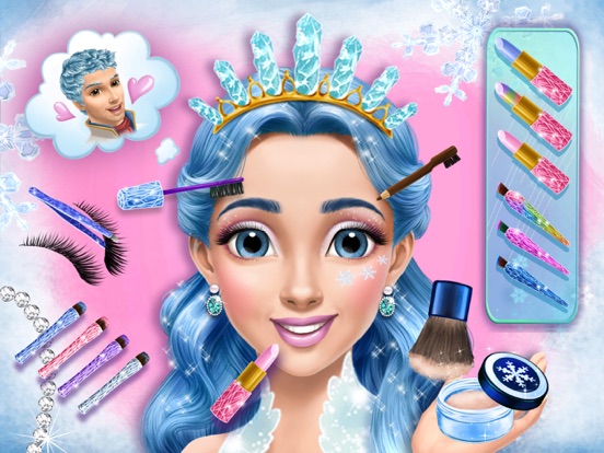 Princess Gloria Ice Salon - Frozen Beauty Makeover screenshot 9