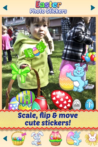 Easter Photo Stickers: Cute Stamps for Pictures screenshot 3
