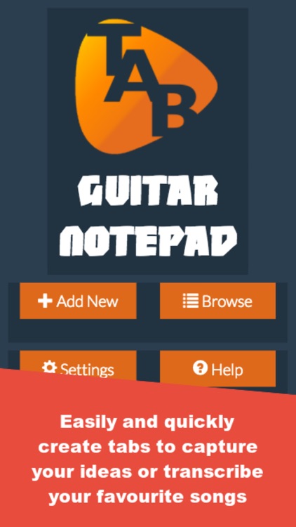 Guitar Notepad - Tab Editor