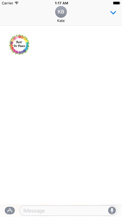 Wreath Rip - Rest in Peace Stickers