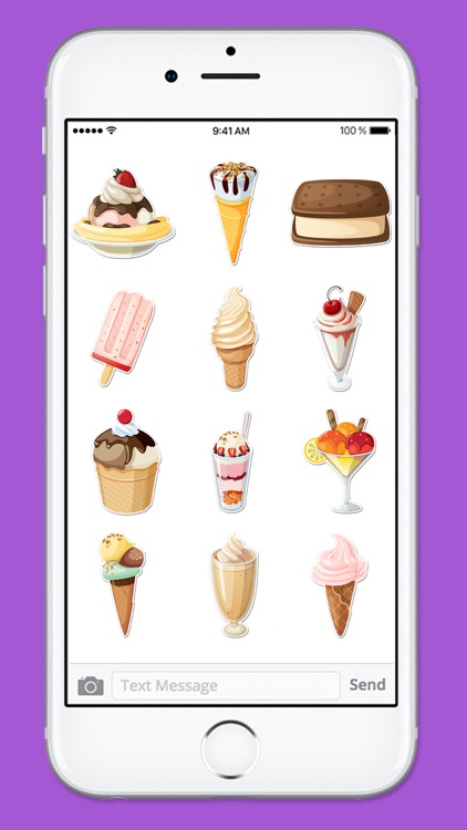 Ice Cream Lover Sticker Pack