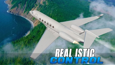 リアル飛行機パイロットシミュレータゲーム - ジャンボジェット着陸、離陸、無料で飛ぶゲームのおすすめ画像1