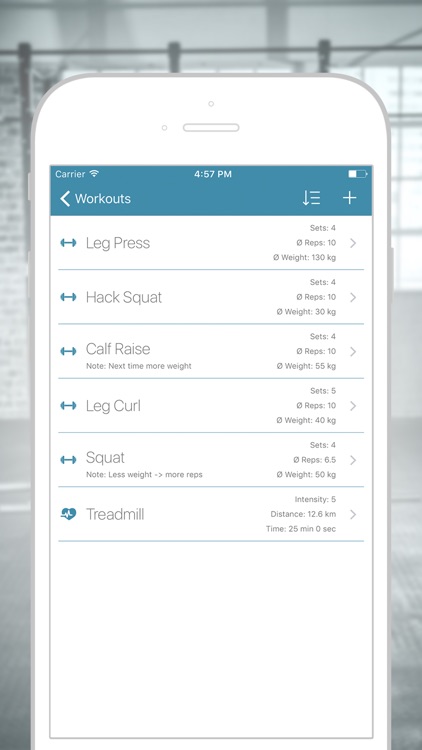 GymLog - Simple Workout Fitness Tracker