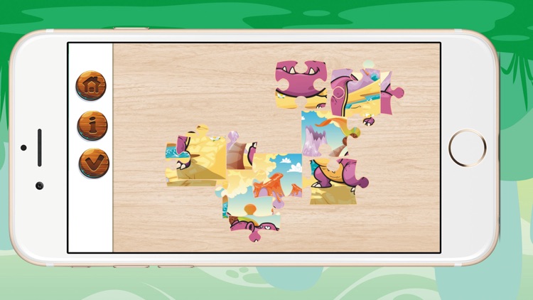 Game for kids : Jigsaw Puzzle Dinosaur