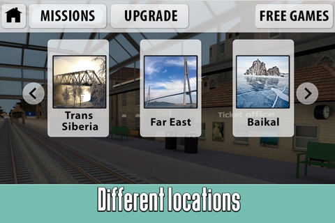 Russian Railway Train Simulator 3D screenshot 2