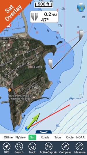 Marine : Lazio & Campania HD - GPS chart Navigator(圖3)-速報App