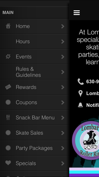 How to cancel & delete Lombard Roller Rink from iphone & ipad 2