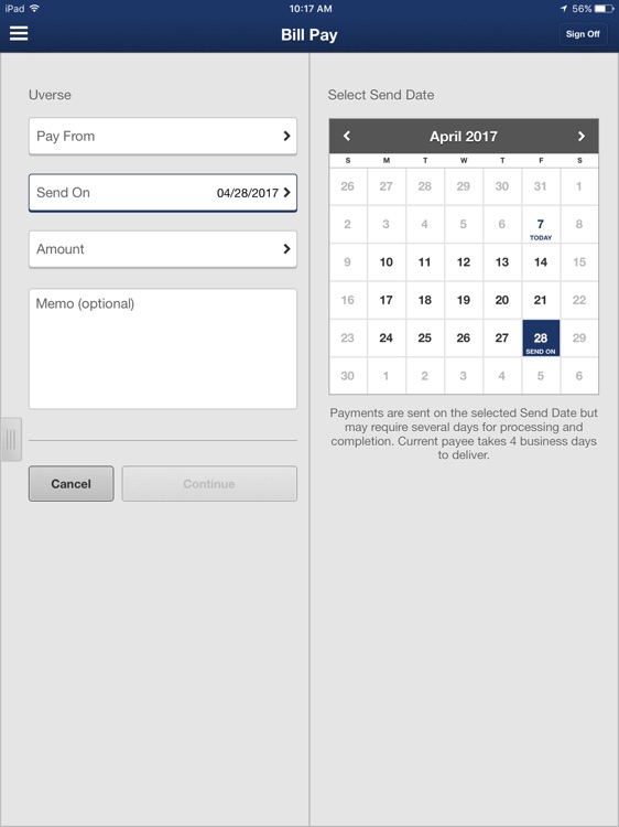 The Bank of Commerce Tablet screenshot-3