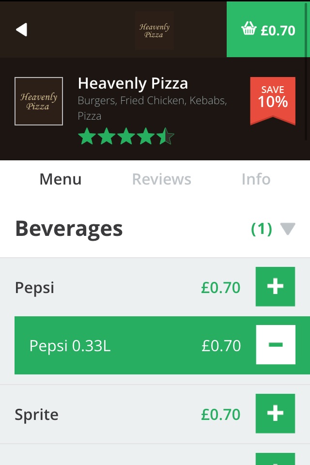 Heavenly Pizza S70 screenshot 4