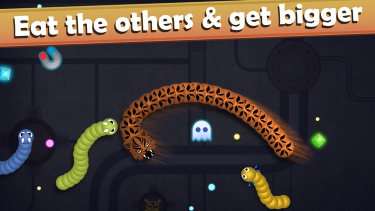 snake worm.io screenshot-3