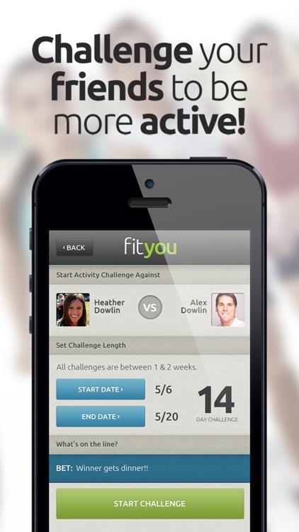FitYou - Fitness Game and Activity Tracker