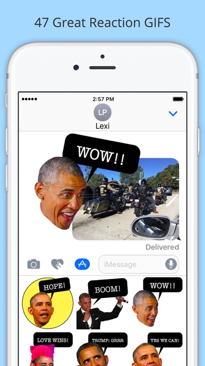 Obama GIF Stickers - Funny Emojis for iMessage