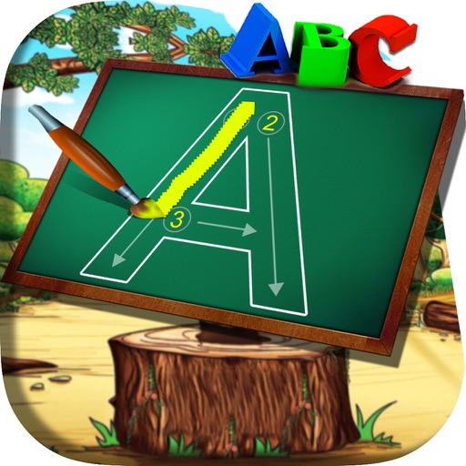 ABC Tracing - Alphabet Learning & Color Free Game Icon