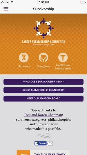 Cancer Survivorship Connection(圖2)-速報App