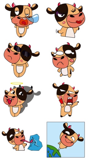 Best Cow Emoji(圖4)-速報App