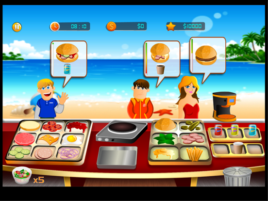 Cooking Burger Food: restaurant games screenshot 3