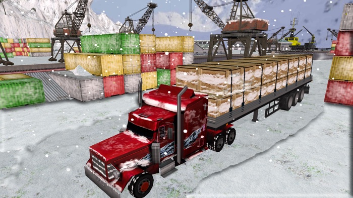 Grand Snow Truck Simulator  Cargo Truck Driver 3D