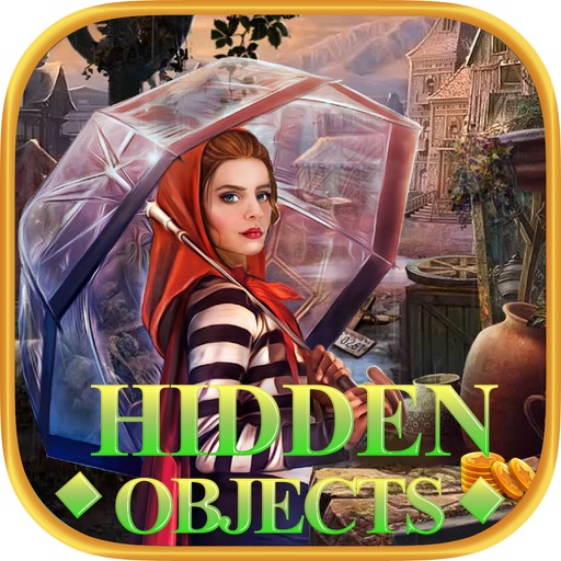 Golden Rain - Hidden Objects Mission Icon