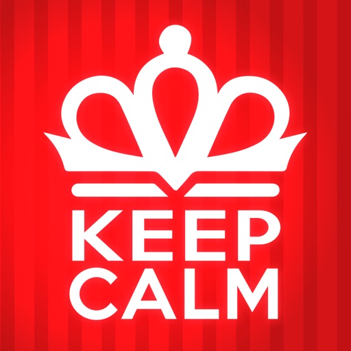 Keep Calm!!! Funny Poster Maker Icon