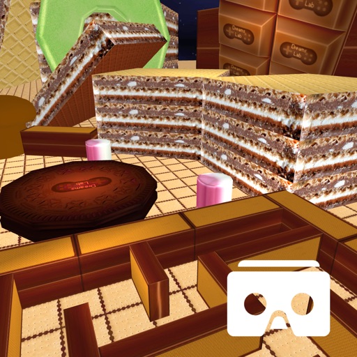 VR Maze 3D - Cookie Labyrinth Icon