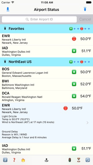 Airport Delay Status(圖2)-速報App