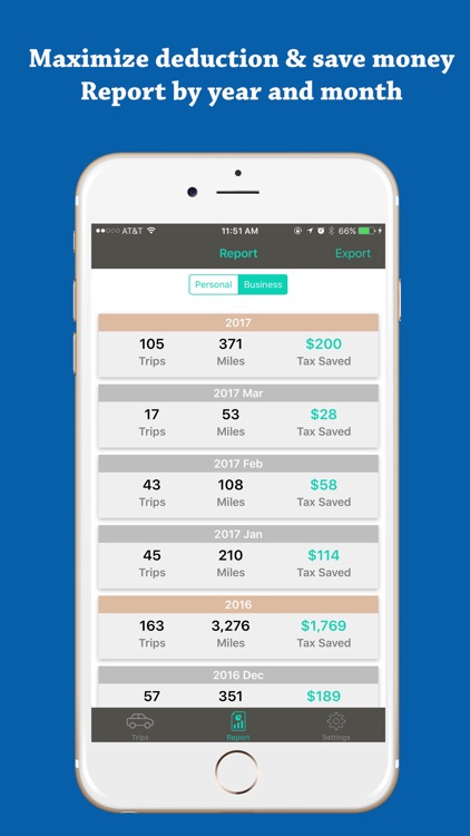 Mile Tracker & mileage logger