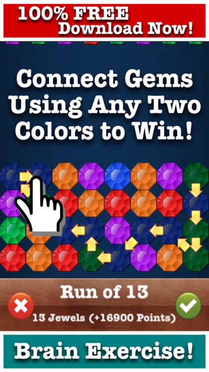 Rainbow Jewels: Connect Matching Color Dots Puzzle