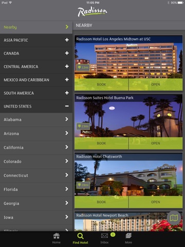 Radisson iConcierge screenshot 2