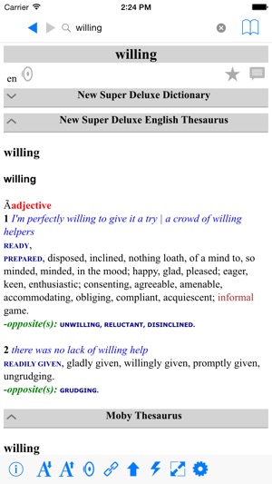 New Deluxe English Dictionary And Thesaurus(圖2)-速報App