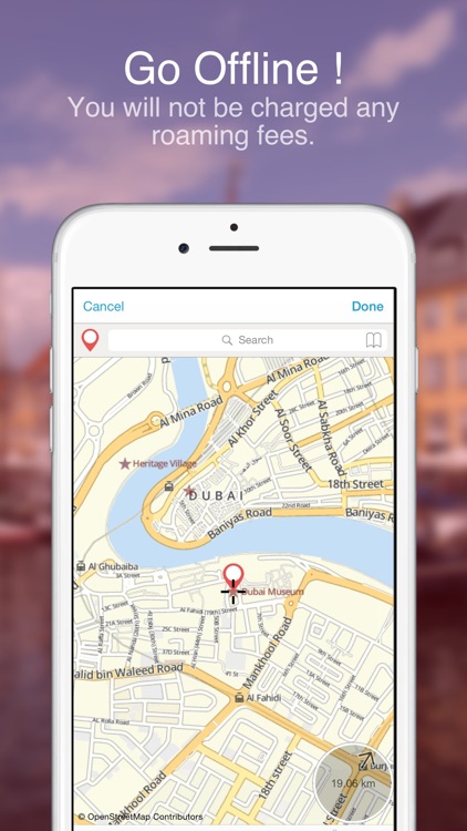 Dubai : Offline Map compass screenshot-3