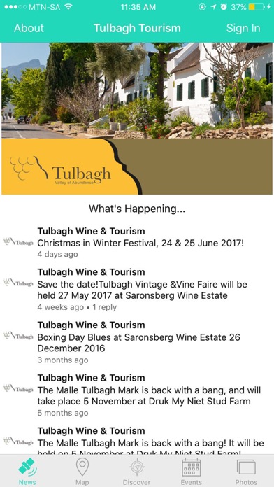 How to cancel & delete Tulbagh Tourism from iphone & ipad 1
