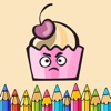 Coloring Book Games Cupcake Version