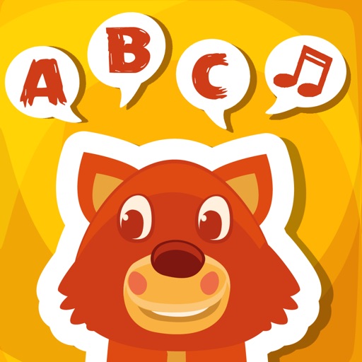 ABC Learn First Words in English for Children with Animals icon