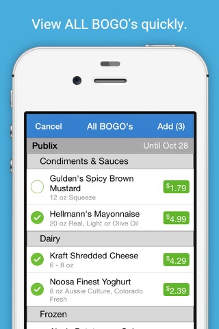 JustBOGOS -Grocery Deal Alerts screenshot 2