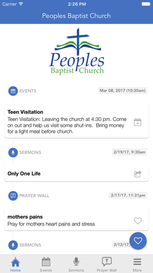 Peoples Baptist Church(圖2)-速報App