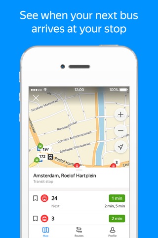 Yandex.Transport – Bus Tracker screenshot 3