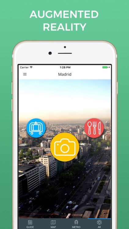 Madrid Travel Guide with Offline Street Map