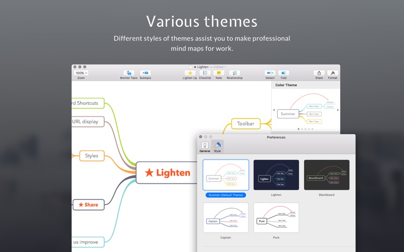 Lighten: Mind Mapping by XMind — Productivity for iPhone & iPad | AppStorio