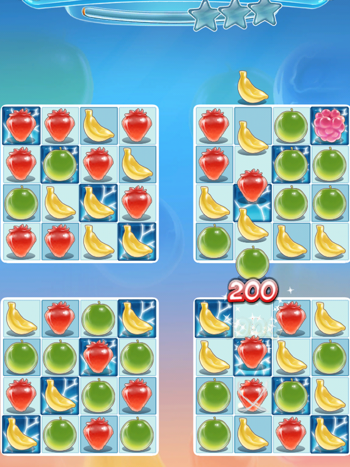 super icy fruits blast - match 3 puzzle game
