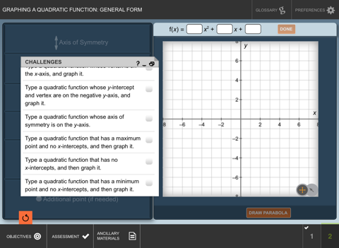 Graph Quad Func: General Form screenshot 3