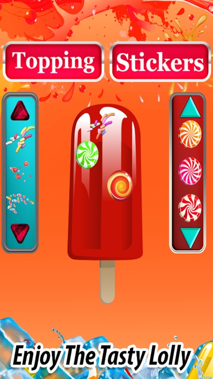 Ice Popsicle and Ice-Cream Maker Game for Kids screenshot-4