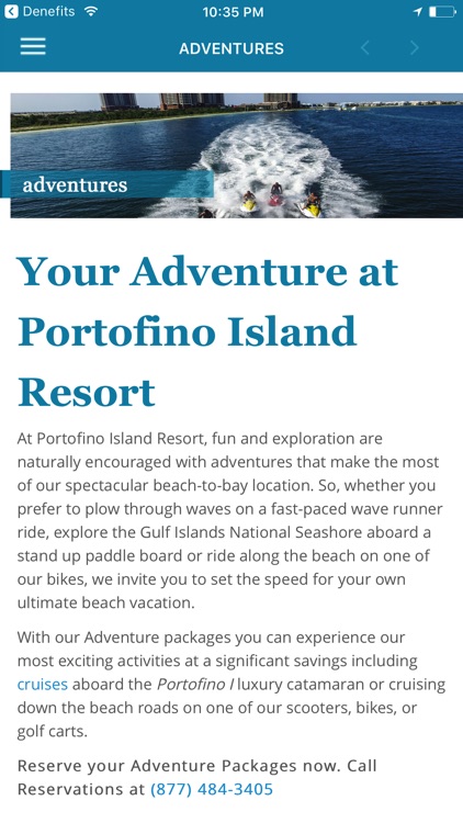 Portofino Island Resort screenshot-3