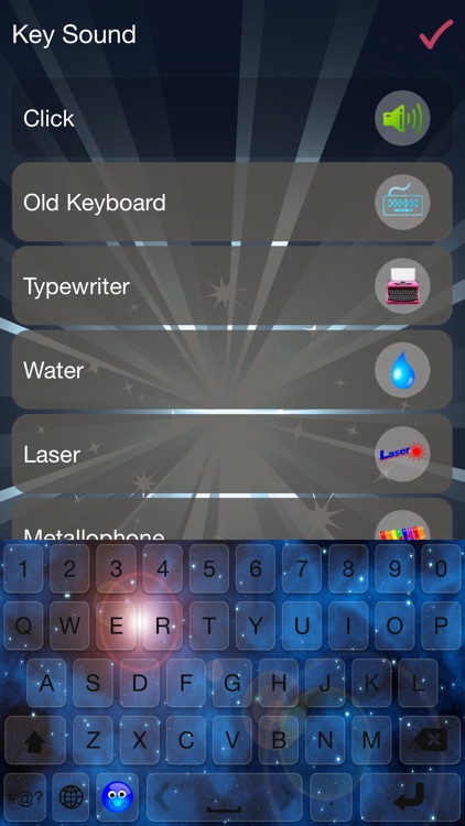 Galaxy Emoji Keyboard – Space Color Themes & Fonts screenshot-3