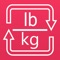 Pounds to kilograms and kg to lb weight converter